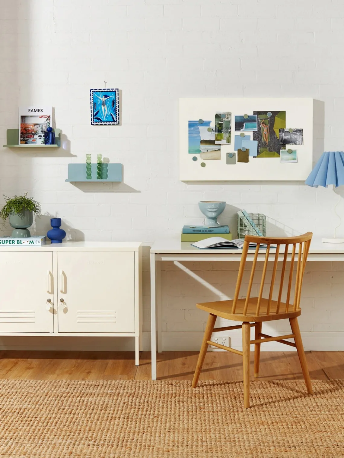 Material De Oficina|Material De Oficina>Mustard Made Tablero de notas magnético The Storyboard Blanco Off White