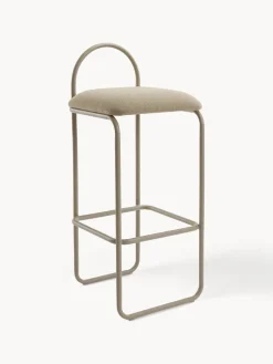 Taburetes Altos|Sillas>AYTM Taburete alto Angui Tejido beige