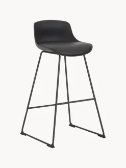 Taburete alto de cuero sintético Tina, 2 uds. Taburetes Altos|Sillas