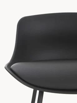 Taburete alto de cuero sintético Tina, 2 uds. Taburetes Altos|Sillas