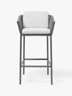 Sillas De Jardín|Sillas De Jardí­N>Westwing Collection Taburete alto de jardín Malo Gris claro, gris