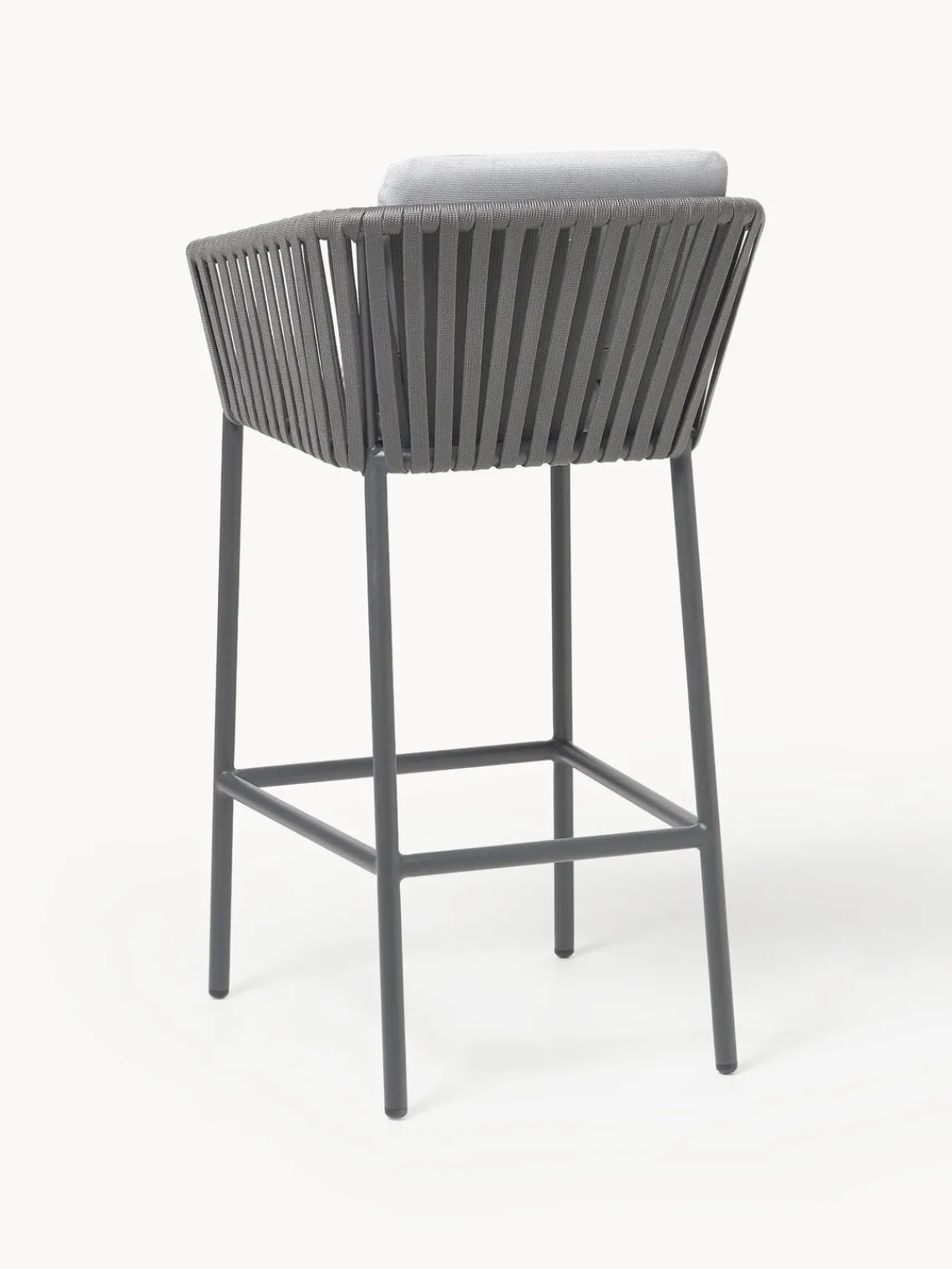 Sillas De Jardín|Sillas De JardíN>Westwing Collection Taburete alto de jardín Malo Gris claro, gris