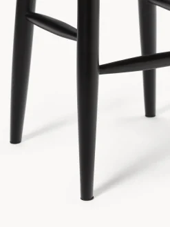 Taburetes Altos|Sillas></noscript>Westwing Collection Taburete alto de madera de mango Nino Madera de mango lacada en negro