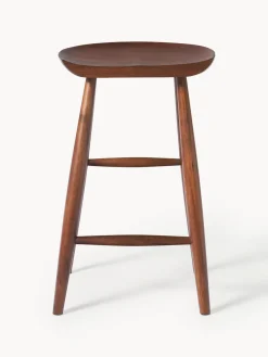 Online Taburete alto de madera de mango Nino Taburetes Altos|Sillas