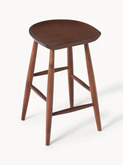 Online Taburete alto de madera de mango Nino Taburetes Altos|Sillas