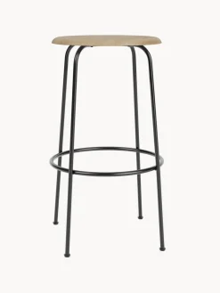 Hot Taburete alto de madera y metal Afteroom Taburetes Altos|Sillas