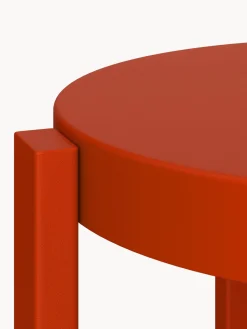 Taburetes Altos|Sillas></noscript>Noo.ma Taburete alto de metal Doon Rojo