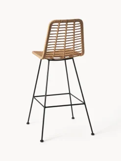 Hot Taburete alto de polirratán Costa Sillas De Jardín|Taburetes Altos