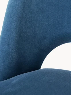 Clearance Taburete alto de terciopelo Rachel Taburetes Altos|Sillas