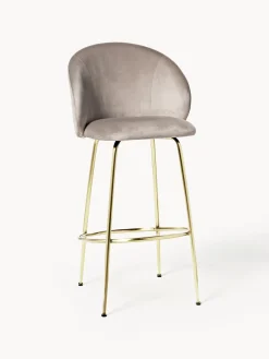 Best Taburete alto de terciopelo Luisa Taburetes Altos|Sillas