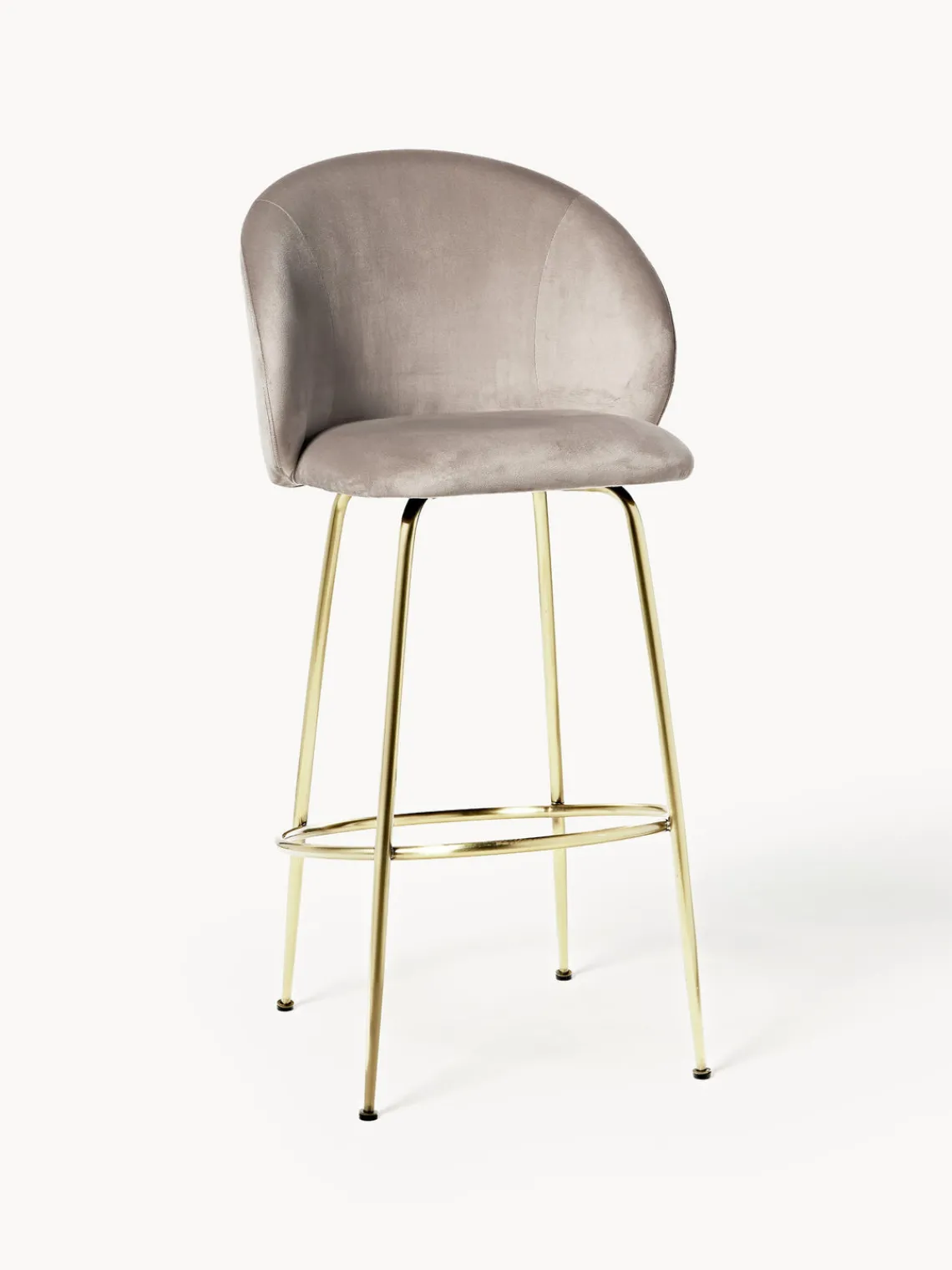 Best Taburete alto de terciopelo Luisa Taburetes Altos|Sillas