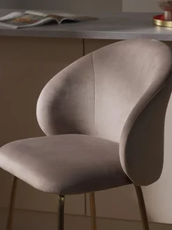 Best Taburete alto de terciopelo Luisa Taburetes Altos|Sillas