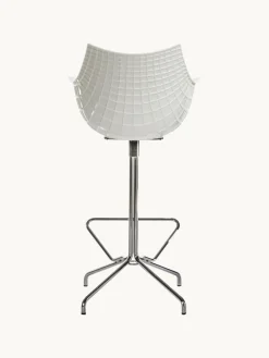 Taburetes Altos|Sillas>Driade Taburete alto giratorio de plástico Meridiana