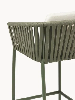 Sillas De Jardín|Sillas De Jardí­N></noscript>Westwing Collection Taburete alto para exterior Malo Off White, verde oliva