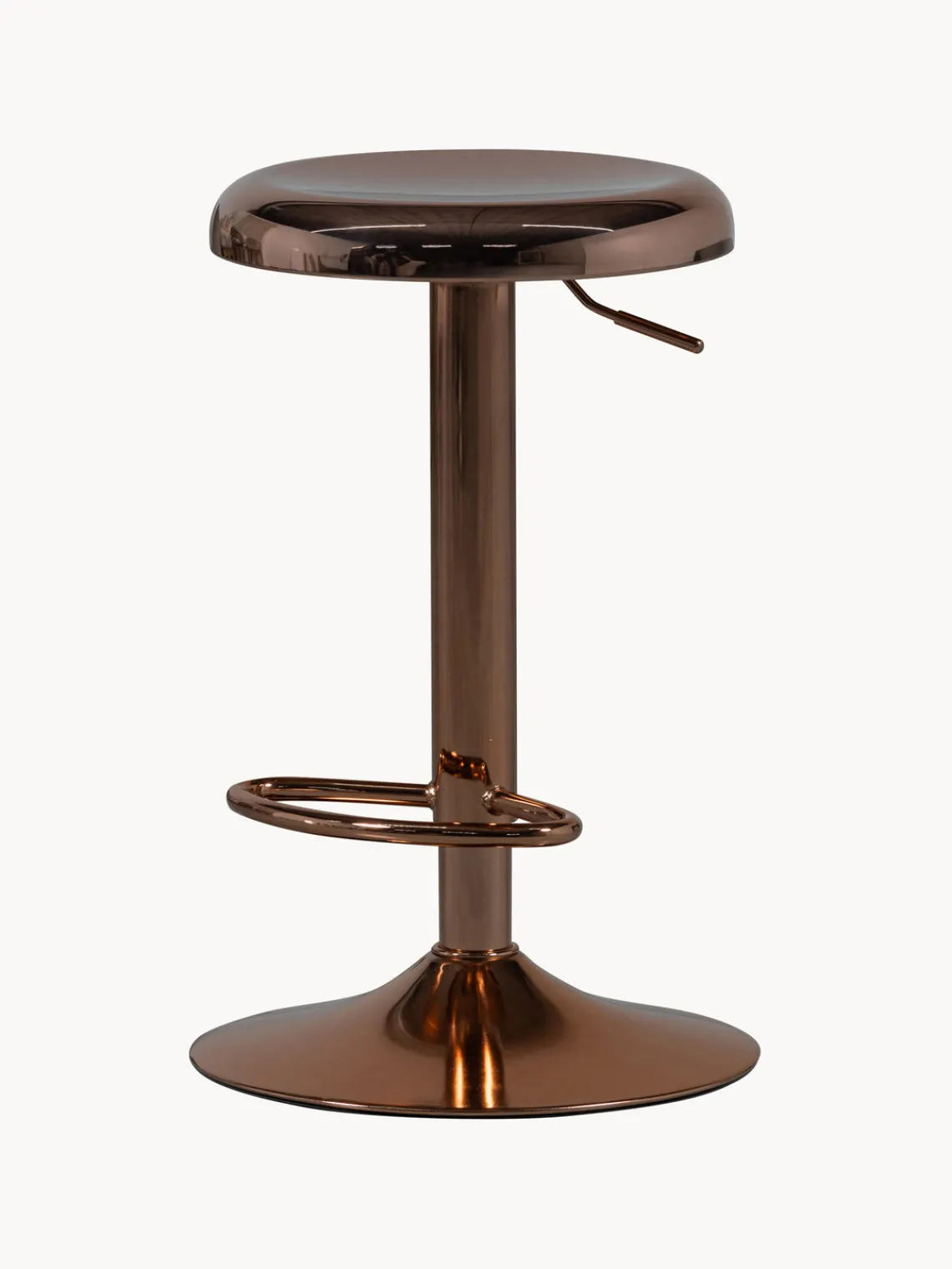 Taburetes Altos|Sillas> Taburete alto regulable Isaac Marrón