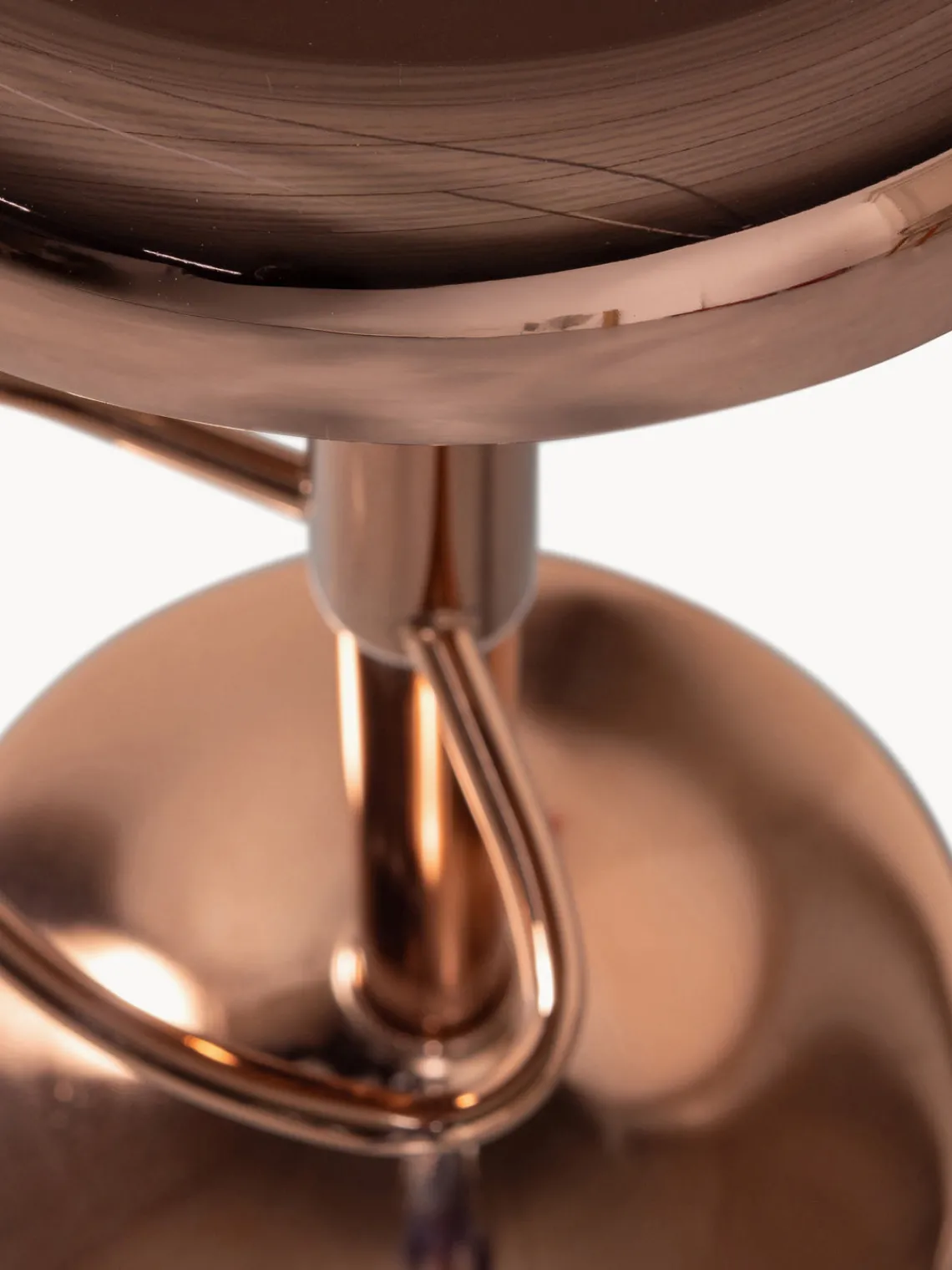 Taburetes Altos|Sillas> Taburete alto regulable Isaac Marrón