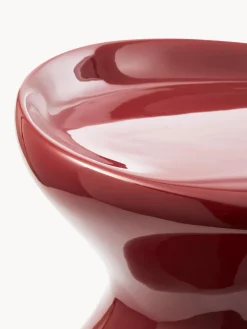 Pufs Y Otomanos|Pufs Y Otomanos></noscript>POLSPOTTEN Taburete artesanal Body Rojo vino brillante