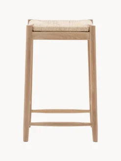 Taburetes Altos|Sillas></noscript> Taburete artesanal de madera de roble Eton