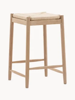 Taburetes Altos|Sillas></noscript> Taburete artesanal de madera de roble Eton