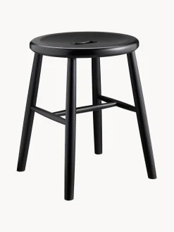 Online Taburete artesanal de madera de haya J27 Pufs Y Otomanos|Pufs Y Otomanos