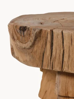 Pufs Y Otomanos|Pufs Y Otomanos></noscript>HKLIVING Taburete artesanal de madera de teca Carved