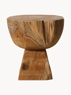 Pufs Y Otomanos|Pufs Y Otomanos>HKLIVING Taburete artesanal de madera de teca Arched