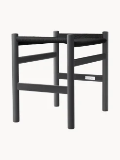 Online Taburete con asiento tejido a mano CH53 Pufs Y Otomanos|Pufs Y Otomanos