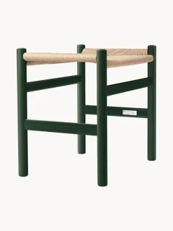 Hot Taburete con asiento tejido a mano CH53 Pufs Y Otomanos|Pufs Y Otomanos