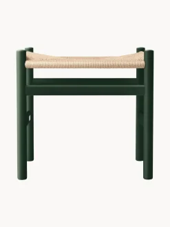 Hot Taburete con asiento tejido a mano CH53 Pufs Y Otomanos|Pufs Y Otomanos