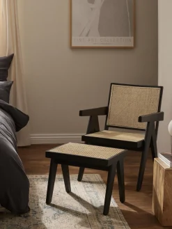 Taburete con tejido vienés Sissi Pufs Y Otomanos|Pufs Y Otomanos