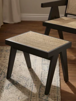 Taburete con tejido vienés Sissi Pufs Y Otomanos|Pufs Y Otomanos