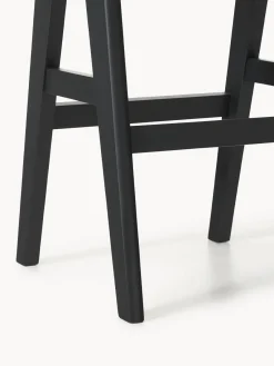 Taburetes Altos|Sillas></noscript>Westwing Collection Taburete de bar con acolchado Sissi Tejido greige, negro