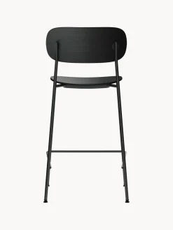 Taburetes Altos|Sillas></noscript>Audo Copenhagen Taburete de bar de metal y madera Co Negro