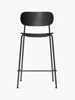 Taburetes Altos|Sillas></noscript>Audo Copenhagen Taburete de bar de metal y madera Co Negro