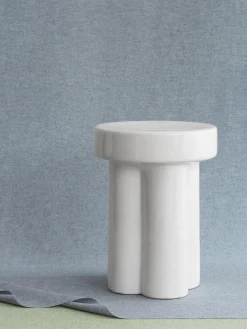 Pufs Y Otomanos|Pufs Y Otomanos>blomus Taburete de cerámica Toru Off white