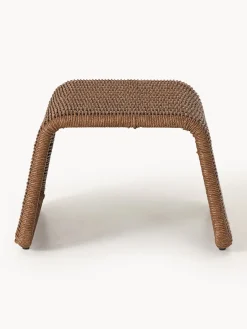 Sillones De Jardín|Sillones De Jardí­N>Westwing Collection Taburete de exterior de mimbre Hank Marrón oscuro