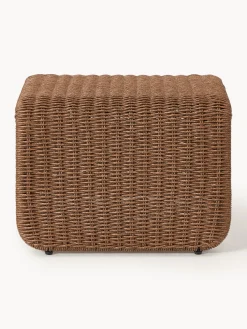 Sillones De Jardín|Sillones De Jardí­N></noscript>Westwing Collection Taburete de exterior de mimbre Hank Marrón oscuro