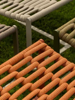 Sillones De Jardín|Sillones De Jardí­N>Teporia Taburete de exterior Juta Terracota