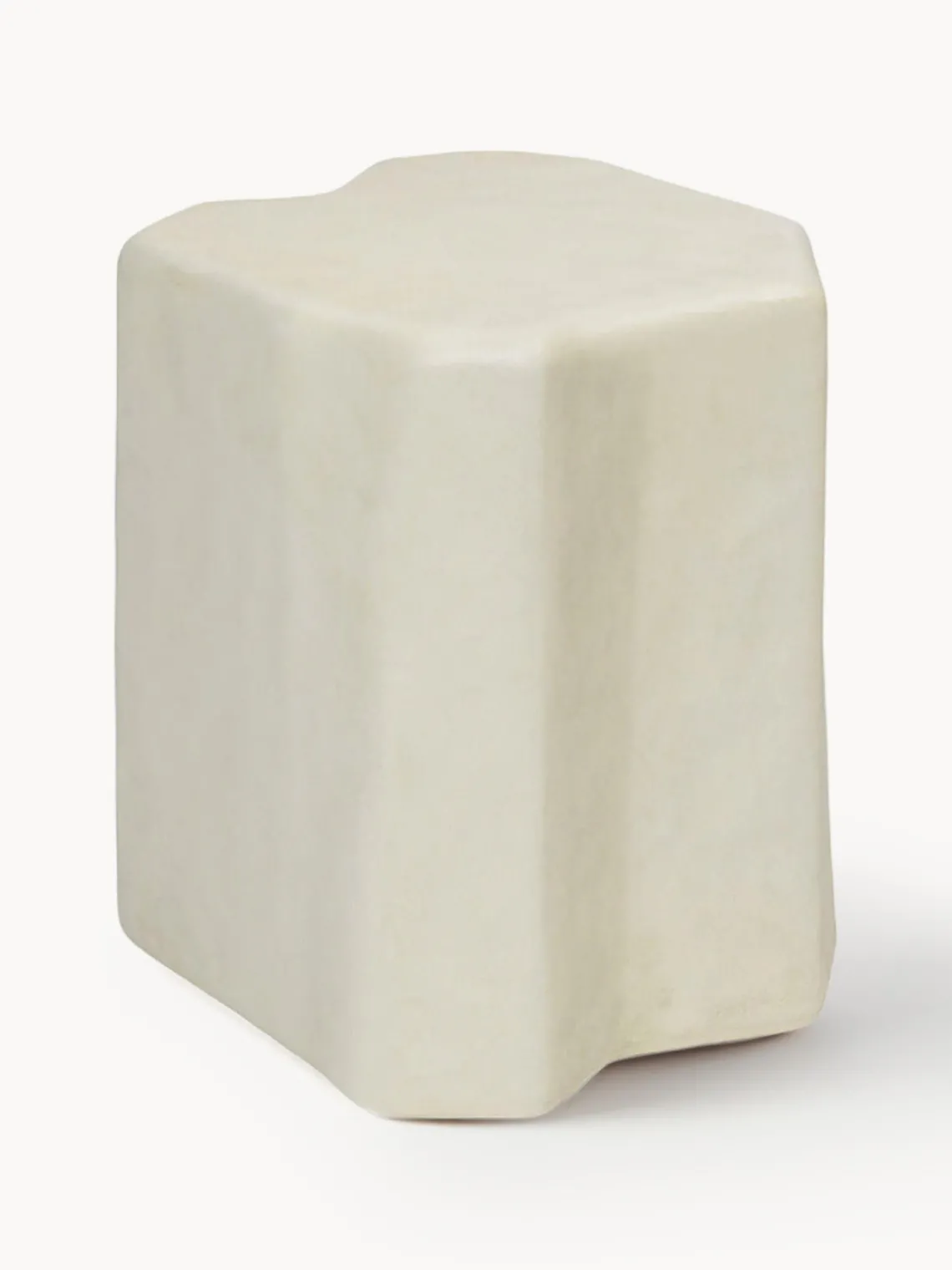 Sale Taburete de hormigón en forma orgánica Staffa Pufs Y Otomanos|Pufs Y Otomanos