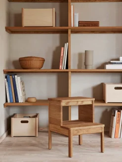 Discount Taburete de madera A Line Pufs Y Otomanos|Pufs Y Otomanos