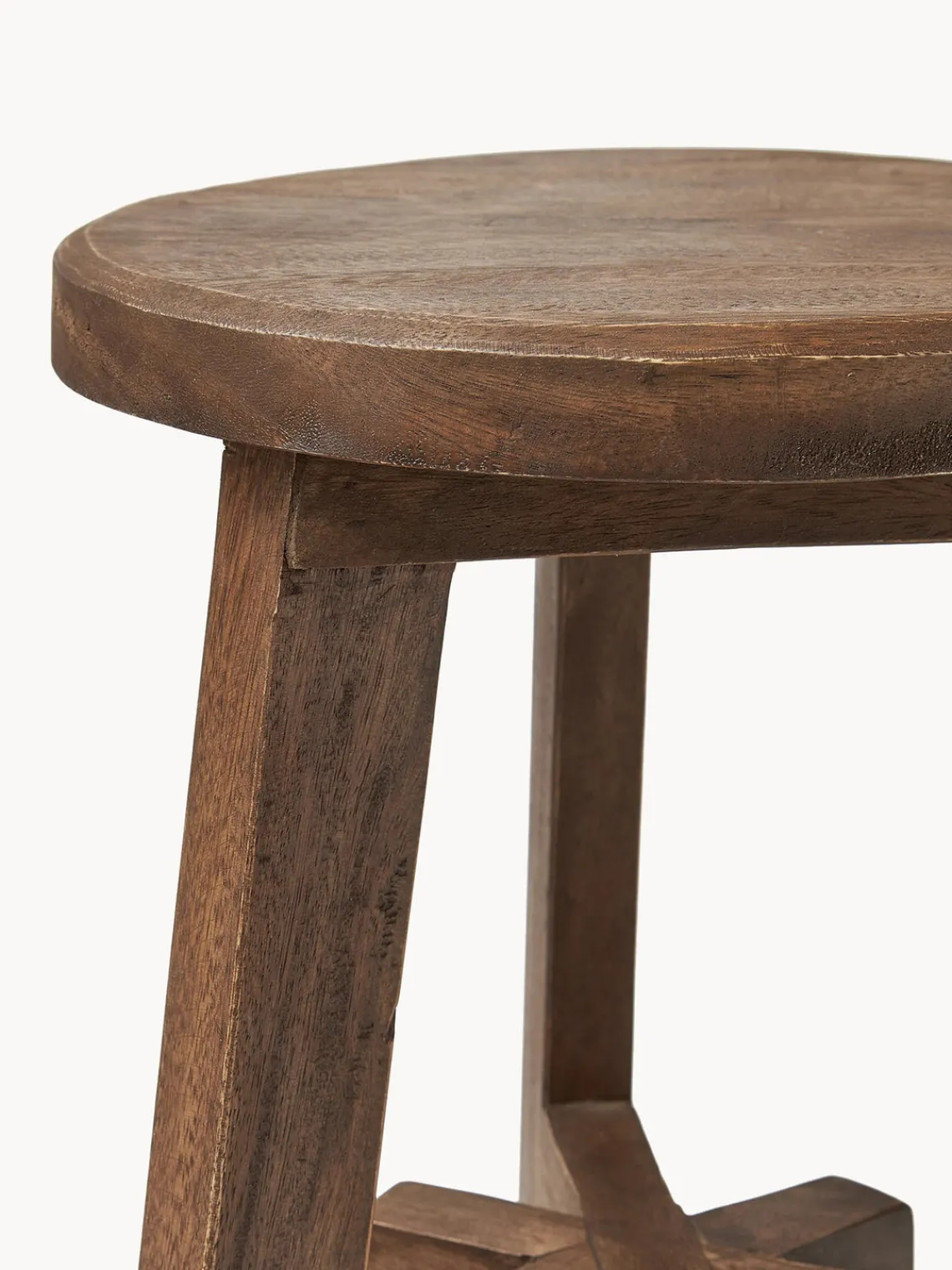 Pufs Y Otomanos|Pufs Y Otomanos>Westwing Collection Taburete de madera de acacia Dingklik