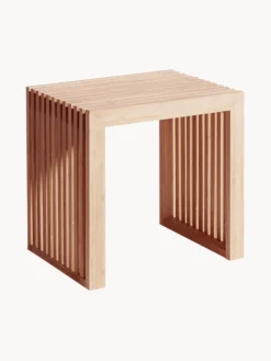 Pufs Y Otomanos|Pufs Y Otomanos>Cinas Taburete de madera de bambú Rib