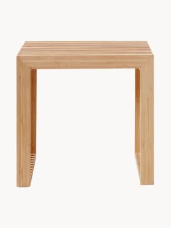 Pufs Y Otomanos|Pufs Y Otomanos></noscript>Cinas Taburete de madera de bambú Rib