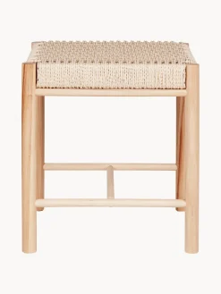 Clearance Taburete de madera de chopo Abano Pufs Y Otomanos|Pufs Y Otomanos