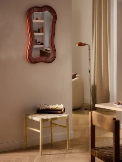 Pufs Y Otomanos|Pufs Y Otomanos>Westwing Collection Taburete de madera de fresno Mani Madera de fresno, tonos beige