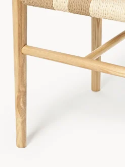 Pufs Y Otomanos|Pufs Y Otomanos></noscript>Westwing Collection Taburete de madera de fresno Mani Madera de fresno, tonos beige