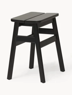 Discount Taburete de madera de haya Angle Pufs Y Otomanos|Pufs Y Otomanos