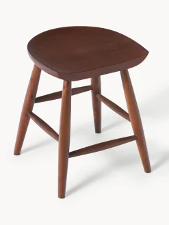 Pufs Y Otomanos|Pufs Y Otomanos></noscript>Westwing Collection Taburete de madera de mango Nino Madera de mango lacada en marrón