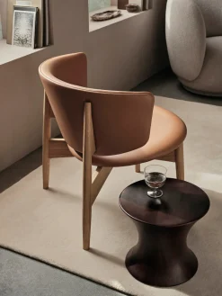 Pufs Y Otomanos|Mesas Auxiliares>Ferm Living Taburete de madera de mango Spin