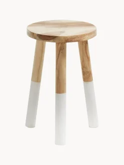 Pufs Y Otomanos|Pufs Y Otomanos> Taburete de madera de mungur Brocsy